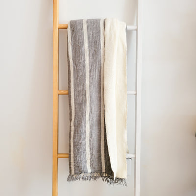 Fleece Lined Signature Throw Blankets