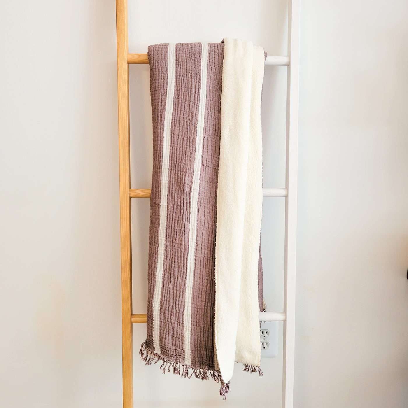 Fleece Lined Signature Throw Blankets