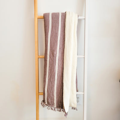 Fleece Lined Signature Throw Blankets