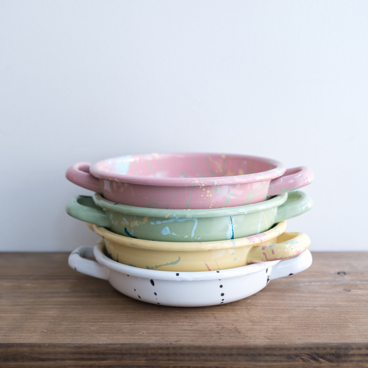 Splash Enamel Pan