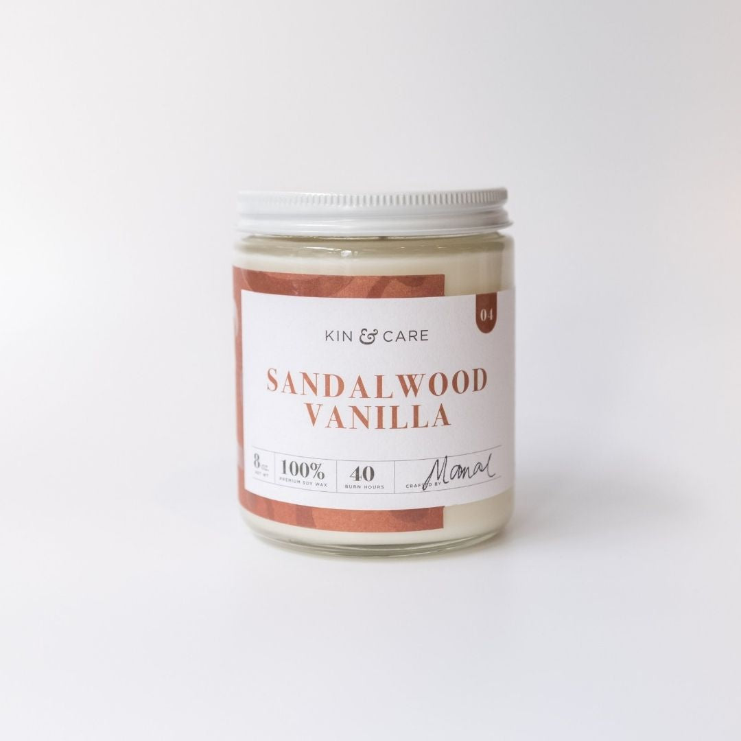 Sandalwood Vanilla Jar Candle