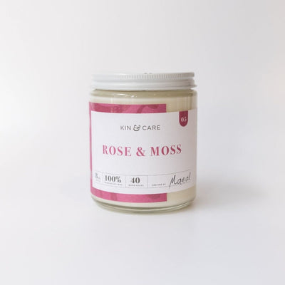 Rose & Moss Jar Candle