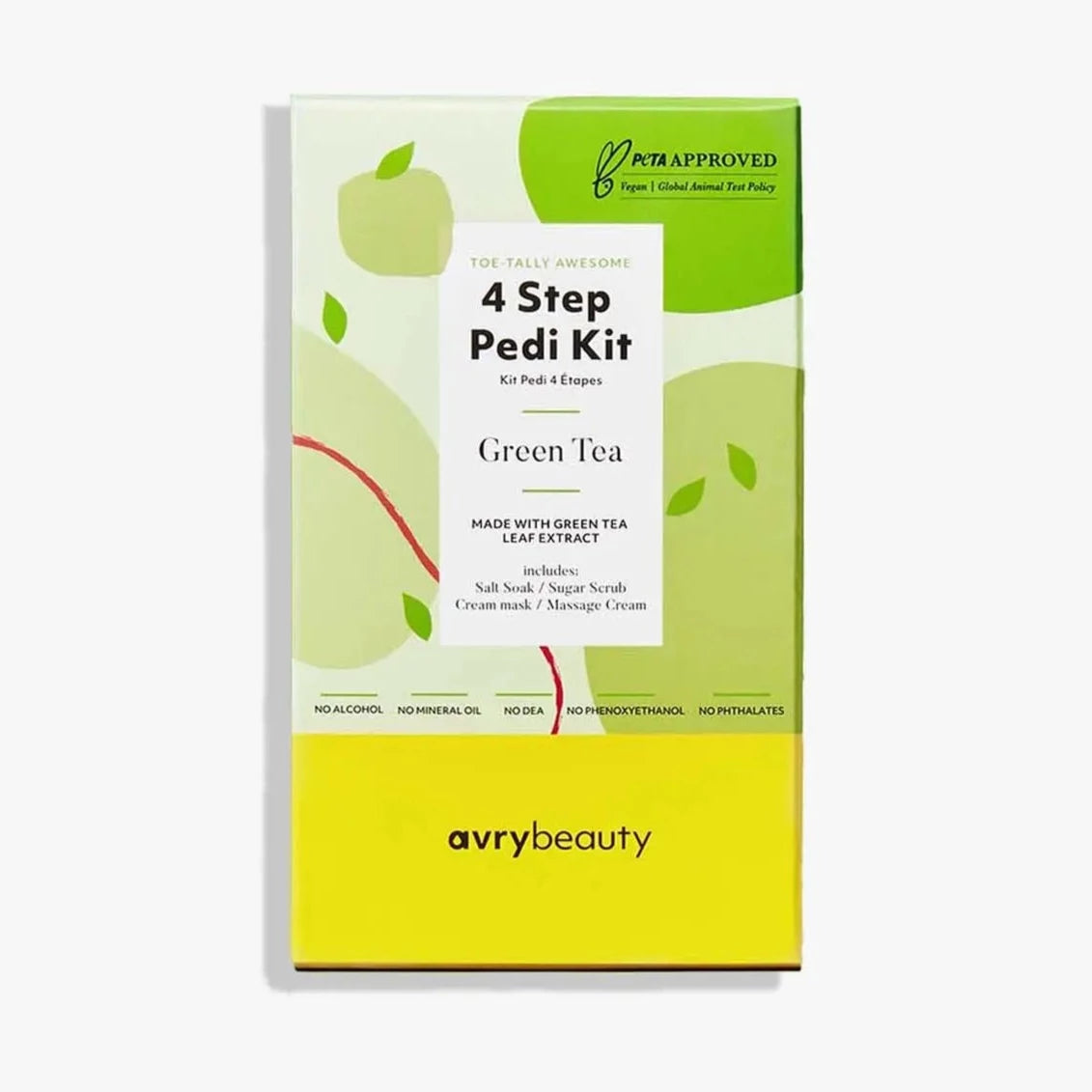 Green Tea 4 Step Pedi Kit