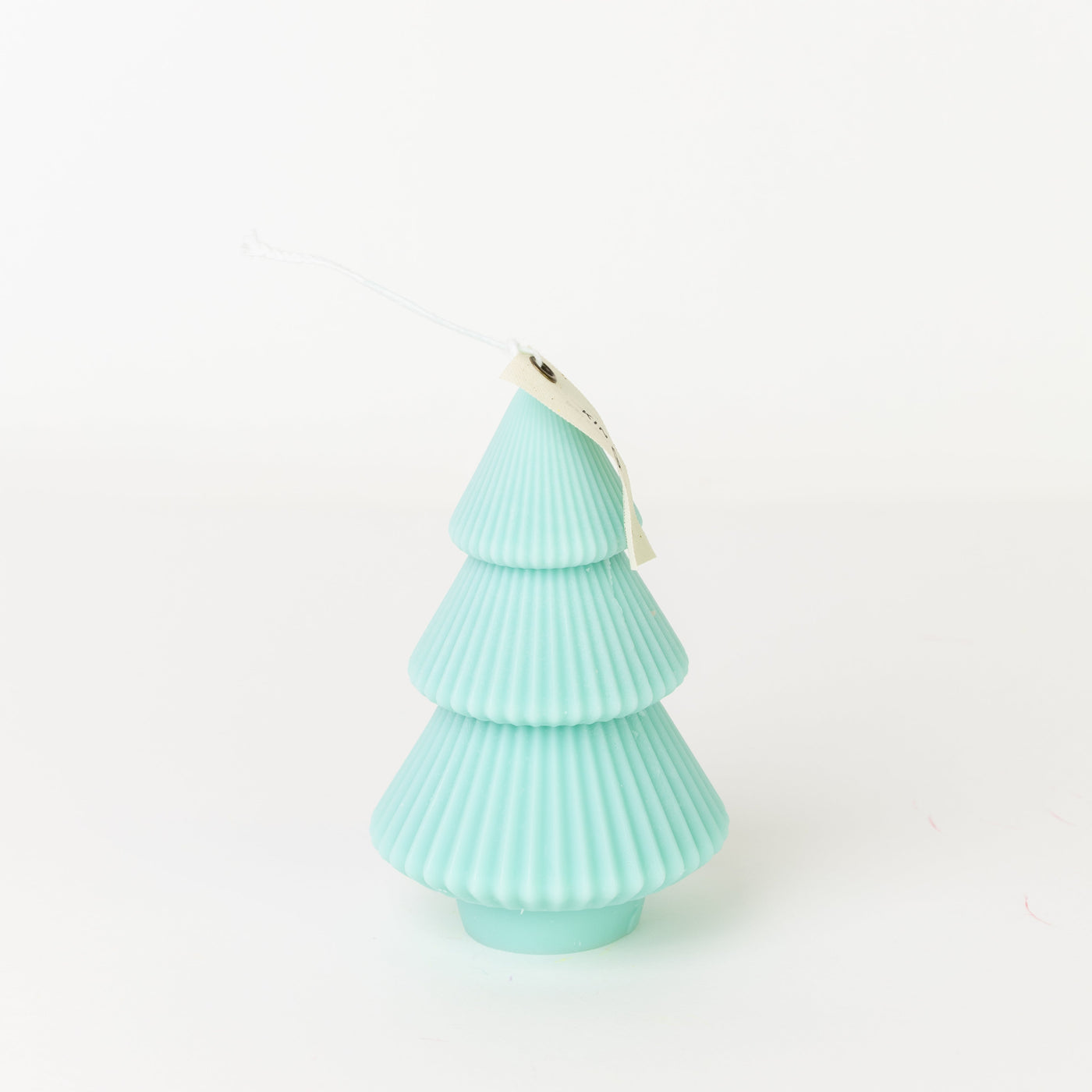 Ribbed Xmas Tree Candle