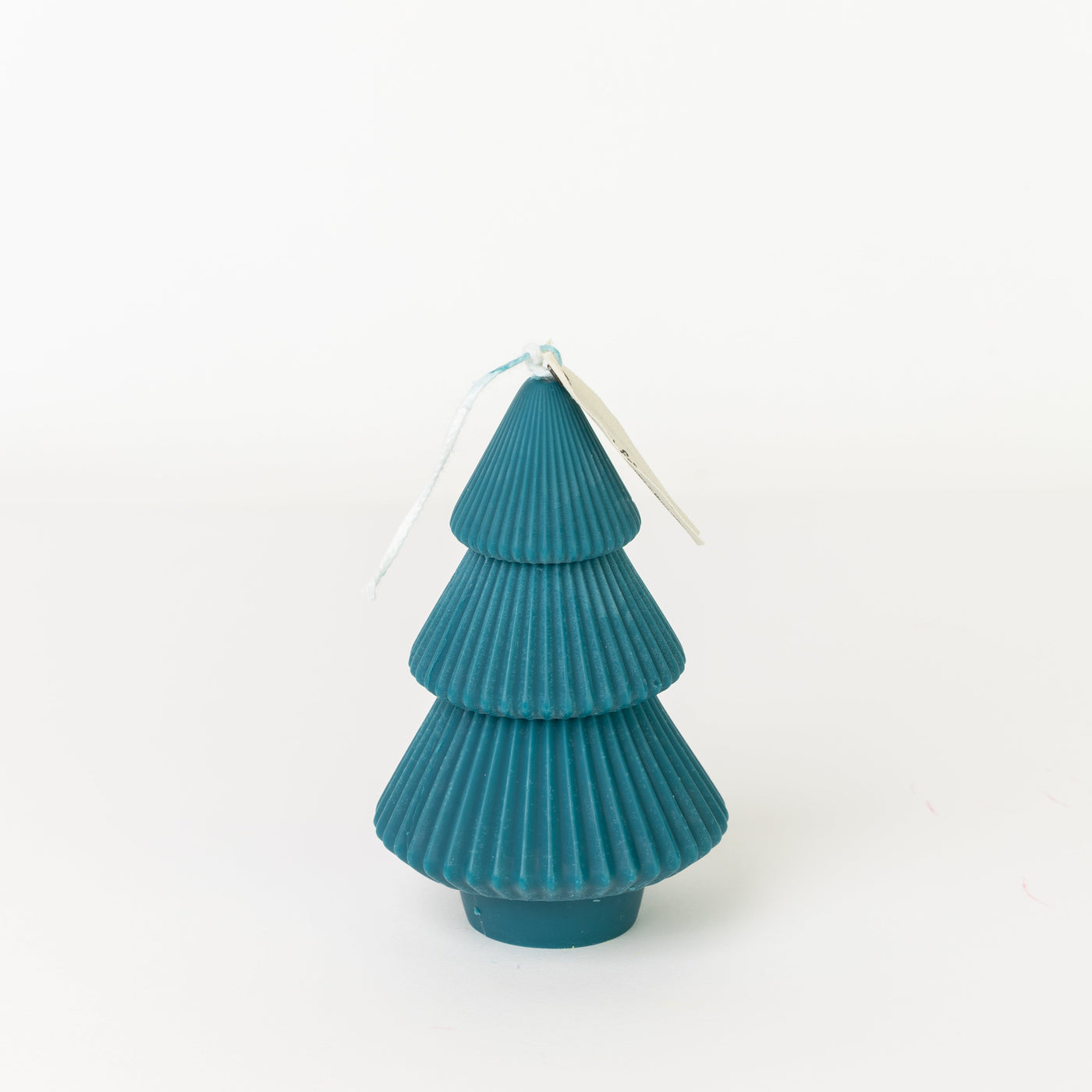 Ribbed Xmas Tree Candle