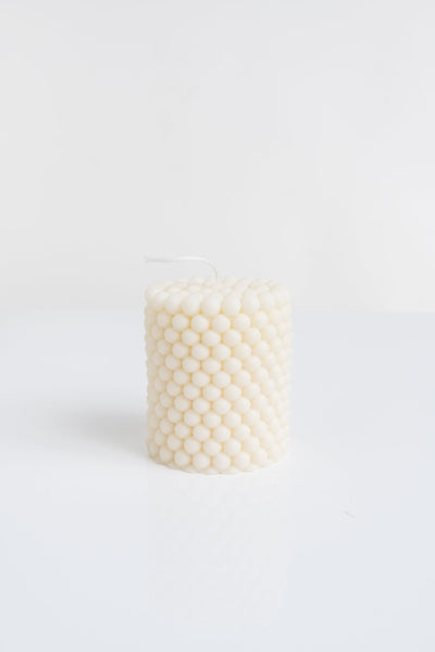 Fall/Winter Collection Shape Candles - White