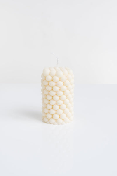 Fall/Winter Collection Shape Candles - White