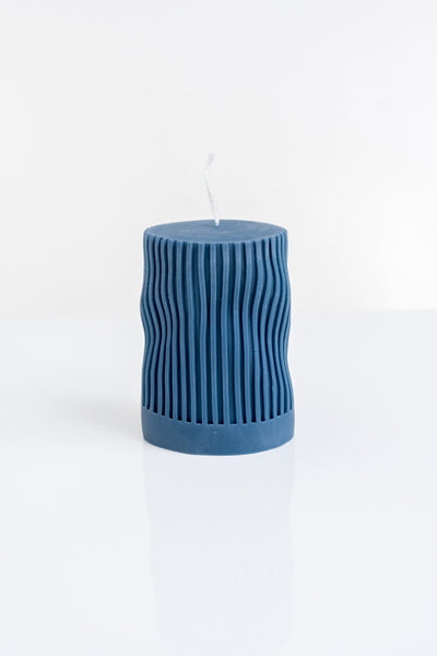 Fall/Winter Collection Shape Candles - Navy