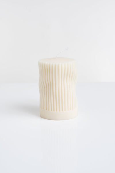 Fall/Winter Collection Shape Candles - White