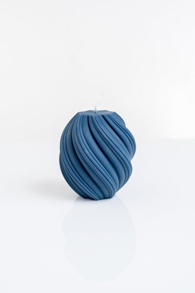 Fall/Winter Collection Shape Candles - Navy