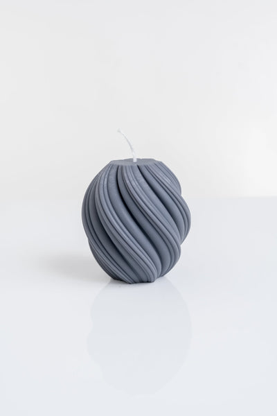 Fall/Winter Collection Shape Candles - Grey