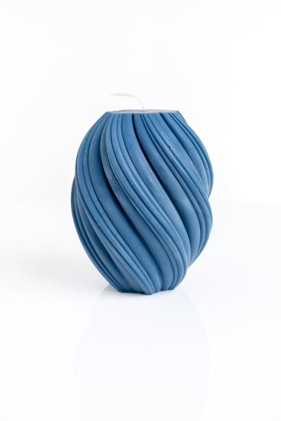 Fall/Winter Collection Shape Candles - Navy