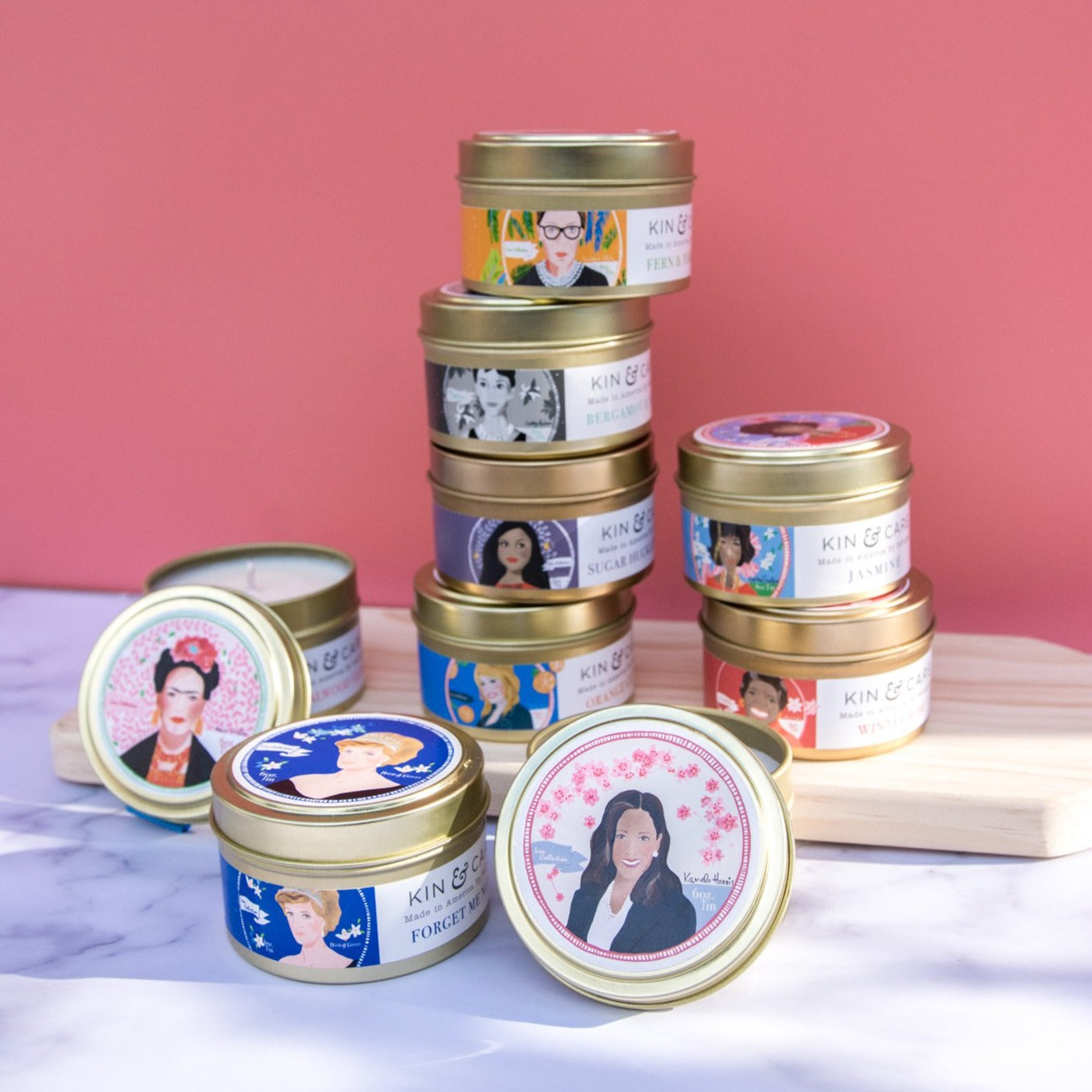 Icon Collection Tin Candles