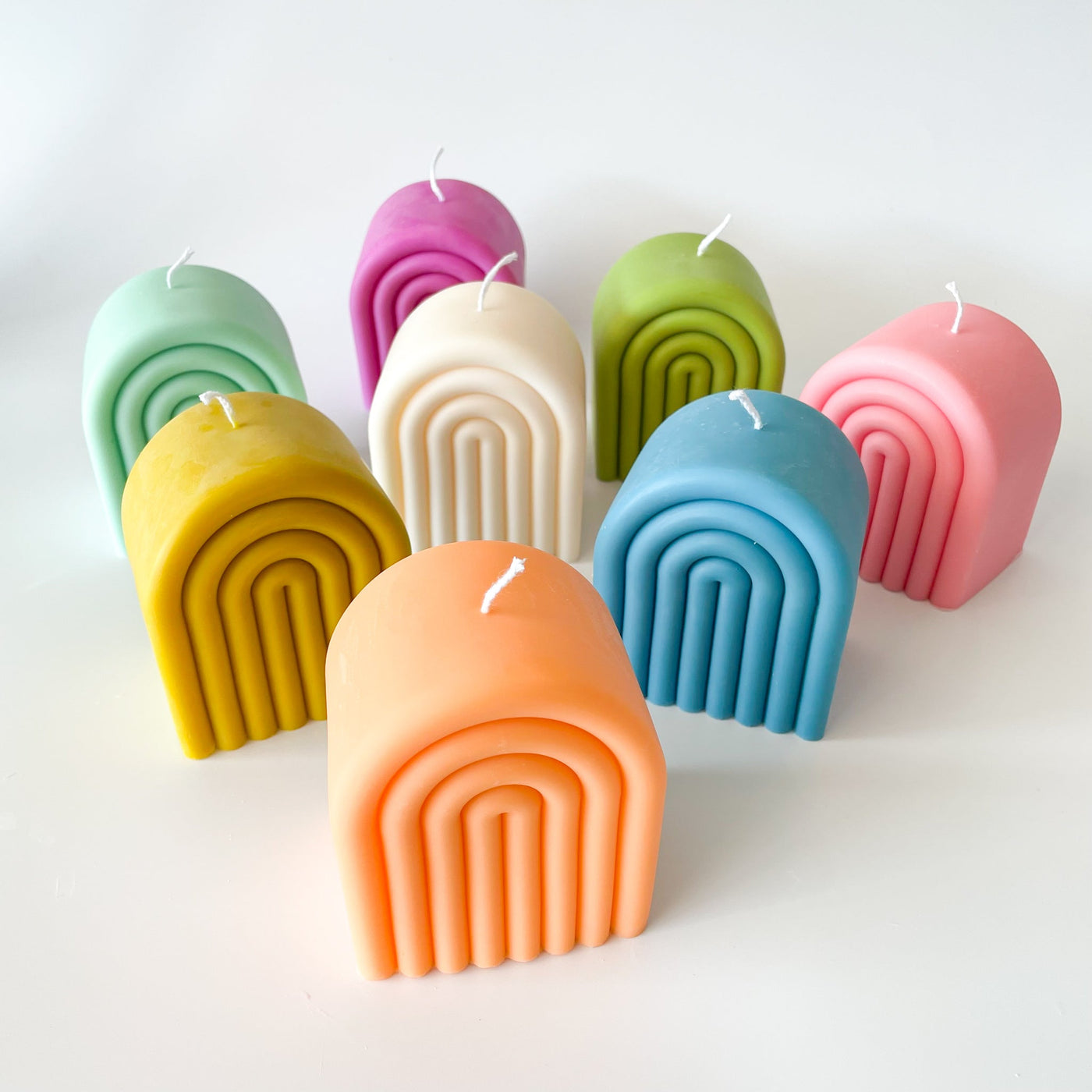 Rainbow Arch Candle