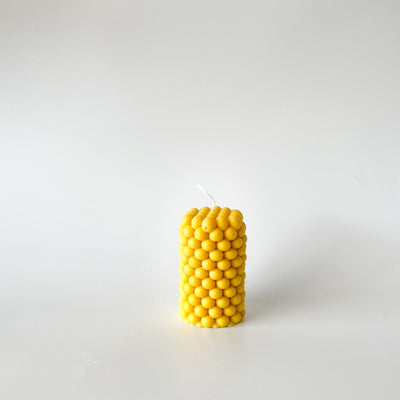 Bubbly Pillar Candle