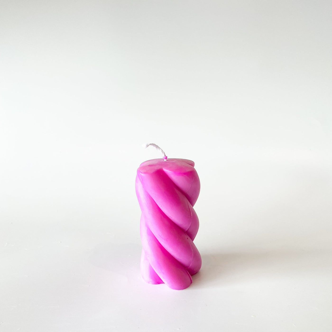 Swirl Pillar Candle