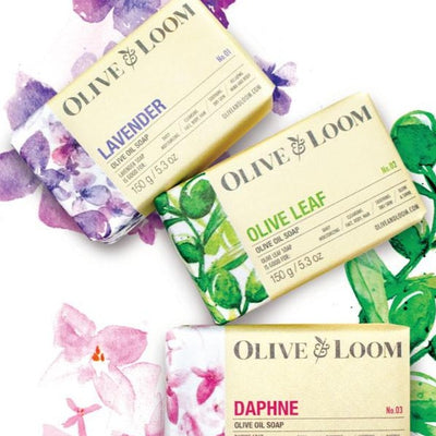 Olive & Loom Olive Oil Soap Collection all natural olive oil soap fresh cleansing made in turkey softening 