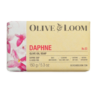 Olive & Loom Daphne Olive Oil Soap all natural fresh cleansing made in turkey softening