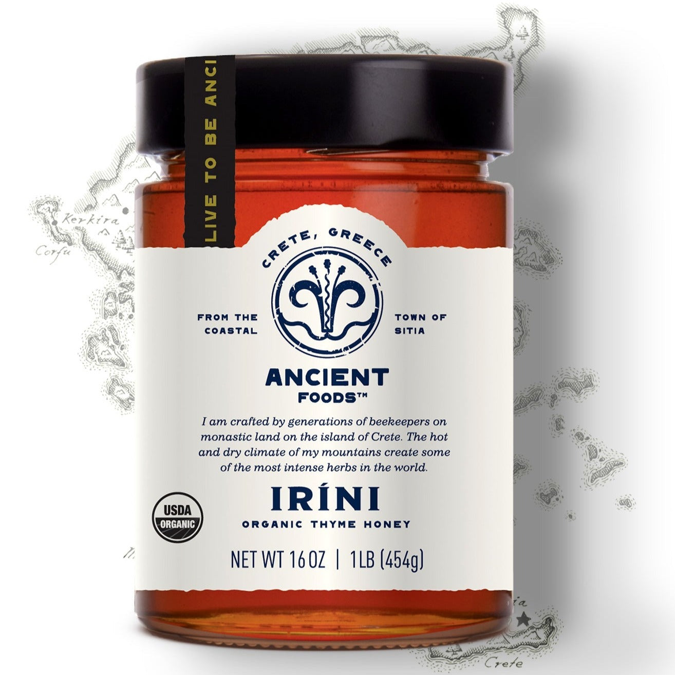 Irini Organic Thyme Greek Honey