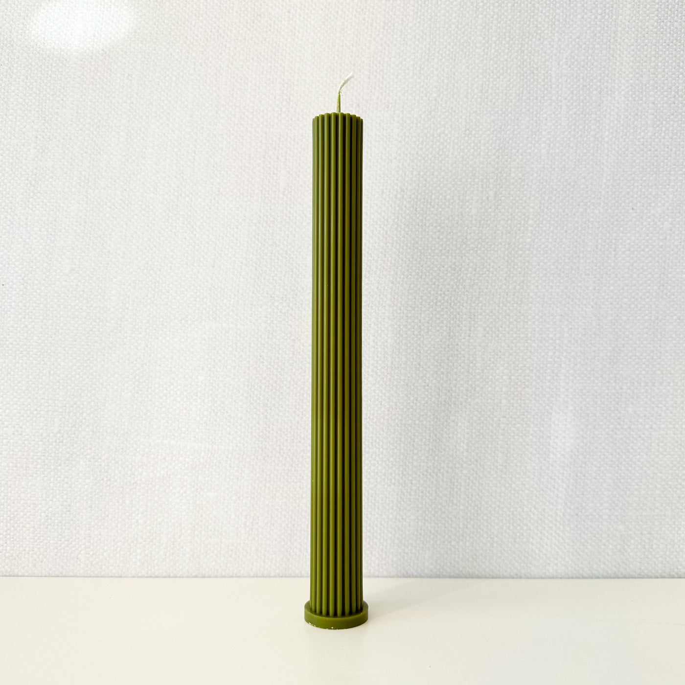 Pleated Candle - Taper